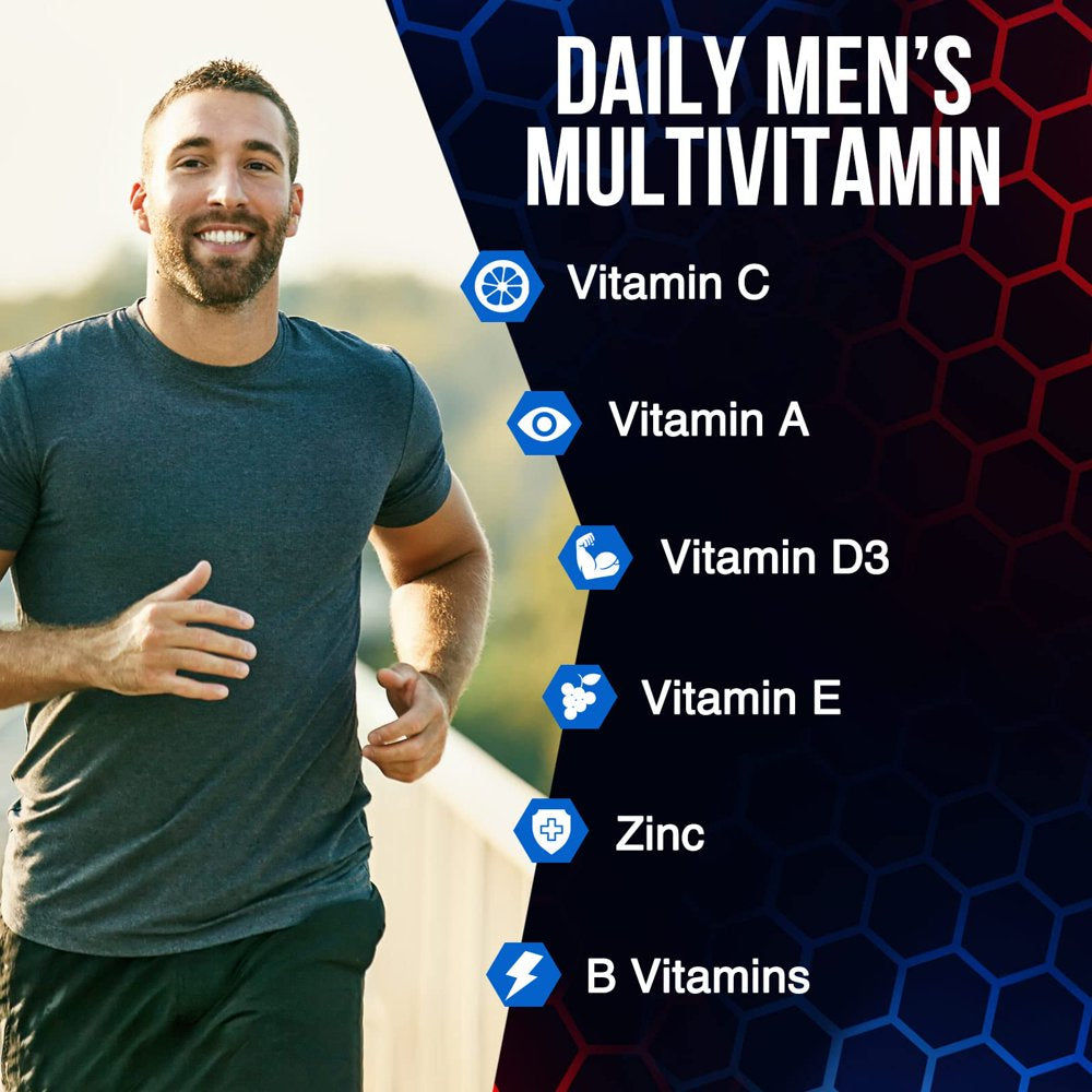 Mens Multivitamins | Men'S Multi with Vitamins A, C, D, E, B, Lycopene, Zinc, Calcium & More | Energy & Immune Health Support Supplement for Him, Adult Daily Vitamin Multivitamin for Men - 60 Capsules