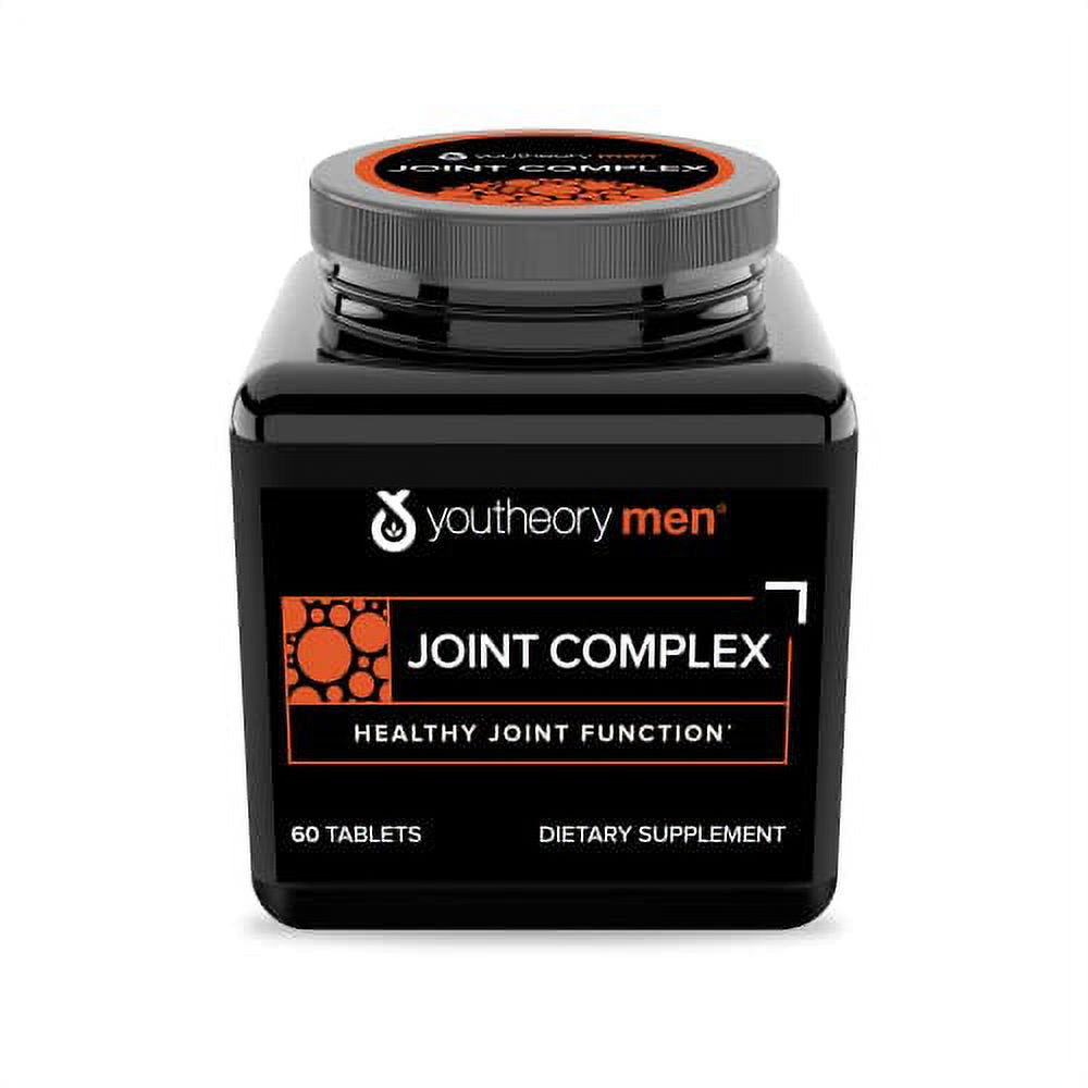 Youtheory Joint Complex for Men €“ with Boswellia, Ginger, Turmeric, & UC-II Collagen, 60 Tablets