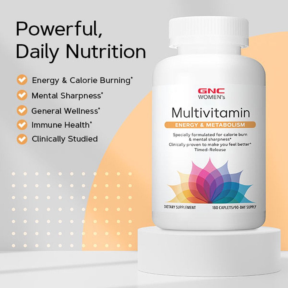 GNC Women'S Multivitamin Energy & Metabolism