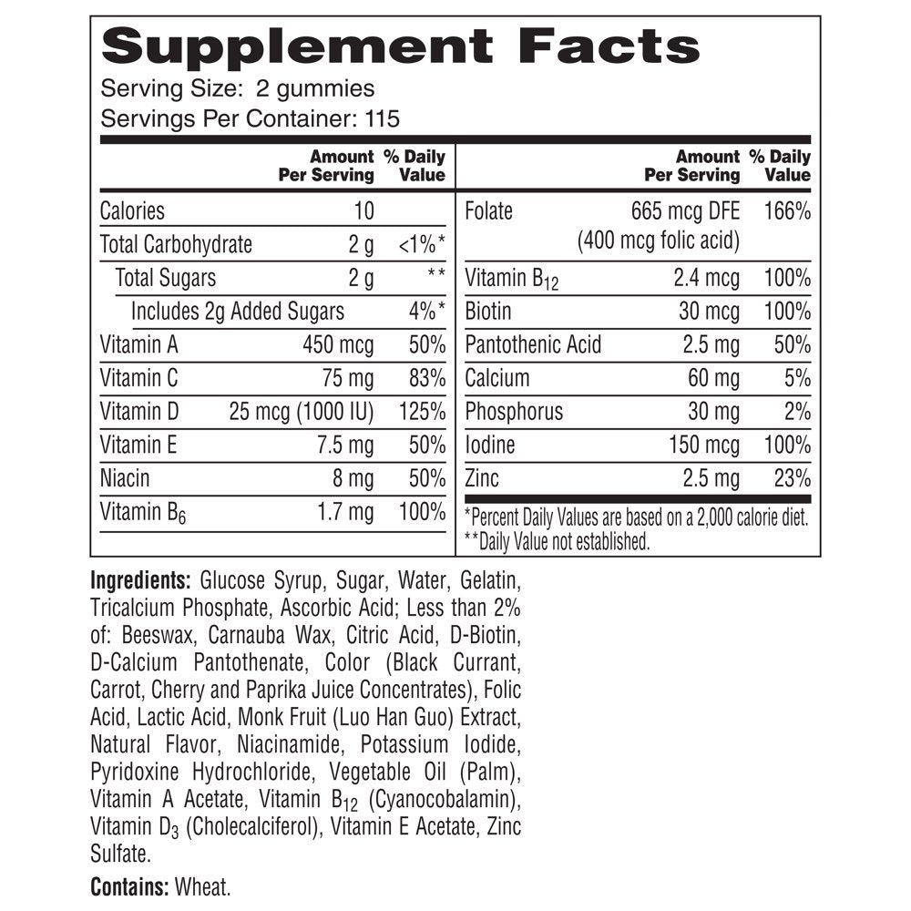 One a Day Women'S Multivitamin Gummies, Multivitamins for Women, 230 Ct