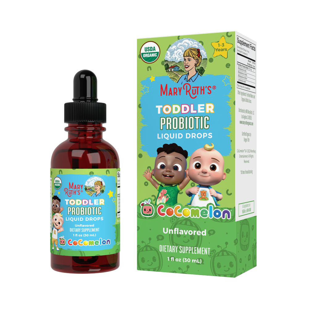 Maryruth Organics Cocomelon Toddler Probiotic Liquid Drops, Organic, 1 Fl Oz