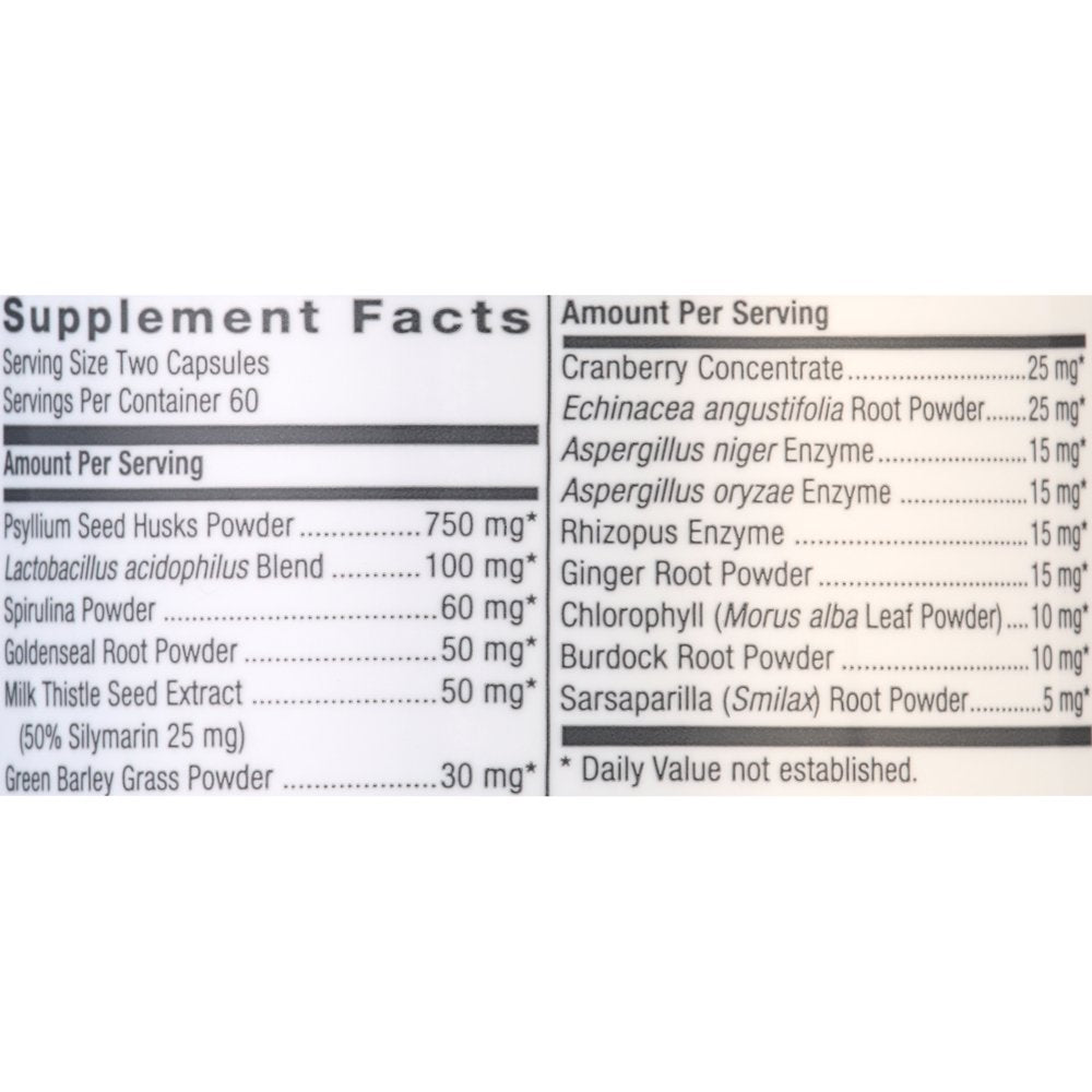 GNC Cleansing Formula, 120 Capsules, Daily Digestive Supplement